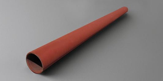 Red Primed Steel Pipe Bollards